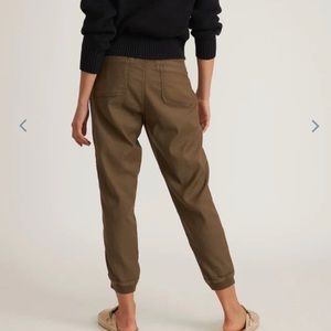Marine Layer Luna Drapey Jogger in Military Olive M EUC